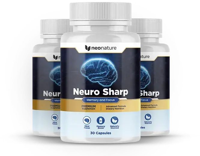 Neuro Sharp three-bottle package
