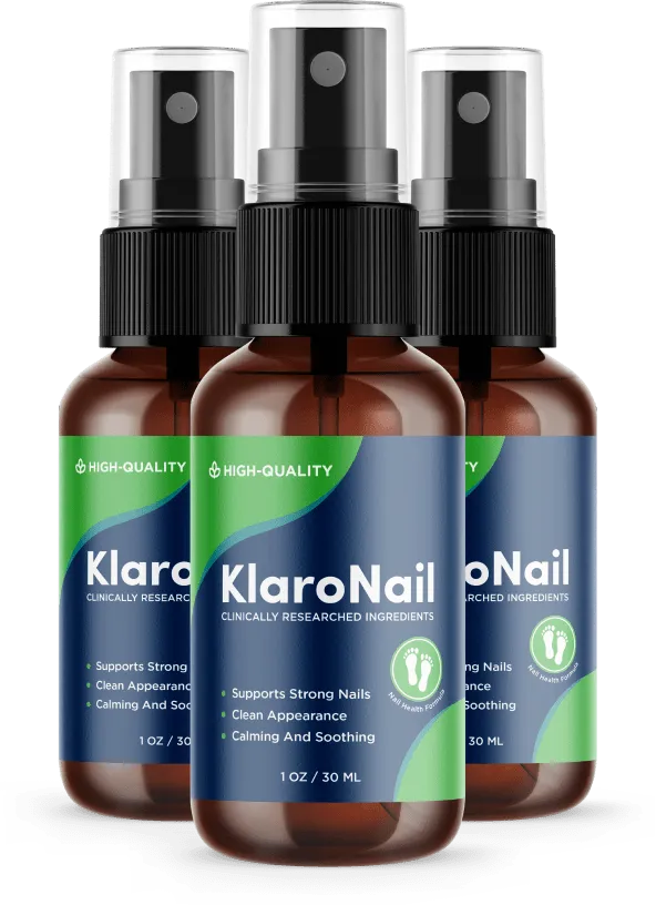 KlaroNail three-bottle package