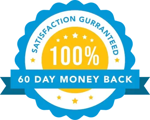 MindVault 60-day money-back guarantee seal