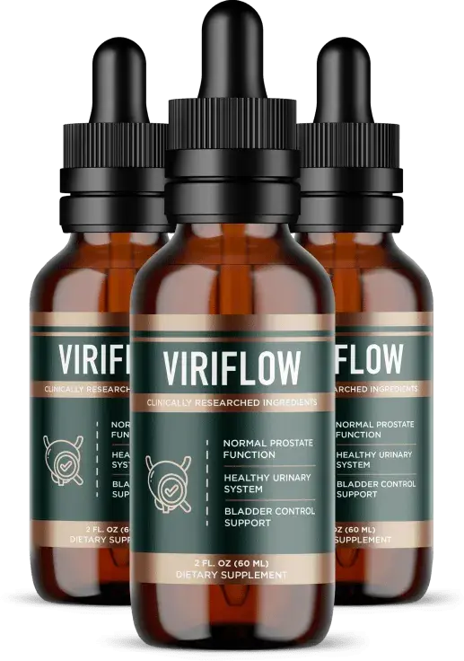 ViriFlow three-bottle package