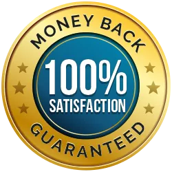 60-day money-back guarantee seal